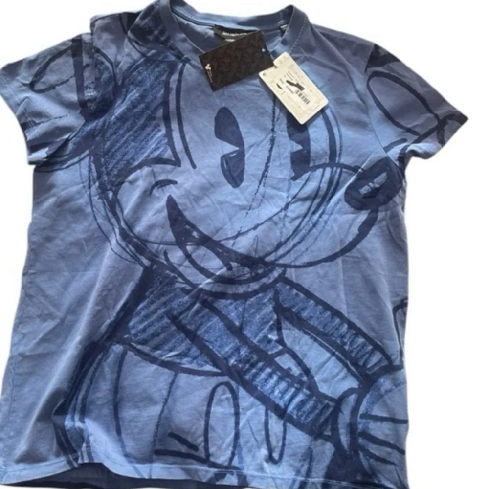 Desigual Blue Graphic Tee - Picture 4 of 6